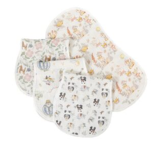 Baby Burp Cloths 4 layer muslin burp cloth