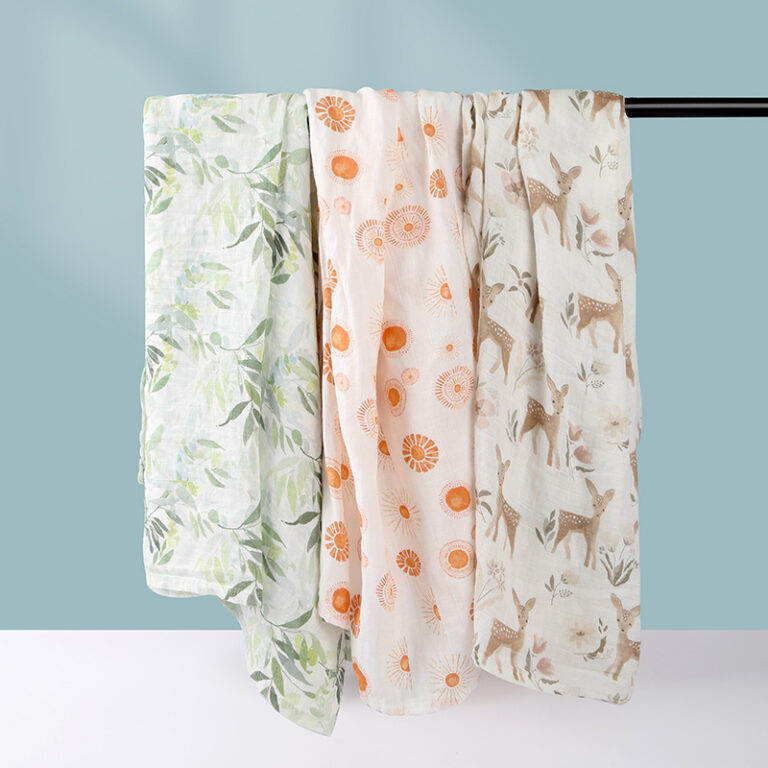 Baby Swaddle Blanket bamboo cotton swaddle blanket